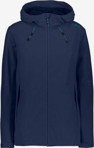 CMP Outdoor Jacket 'Fix Hood' in Blue: front