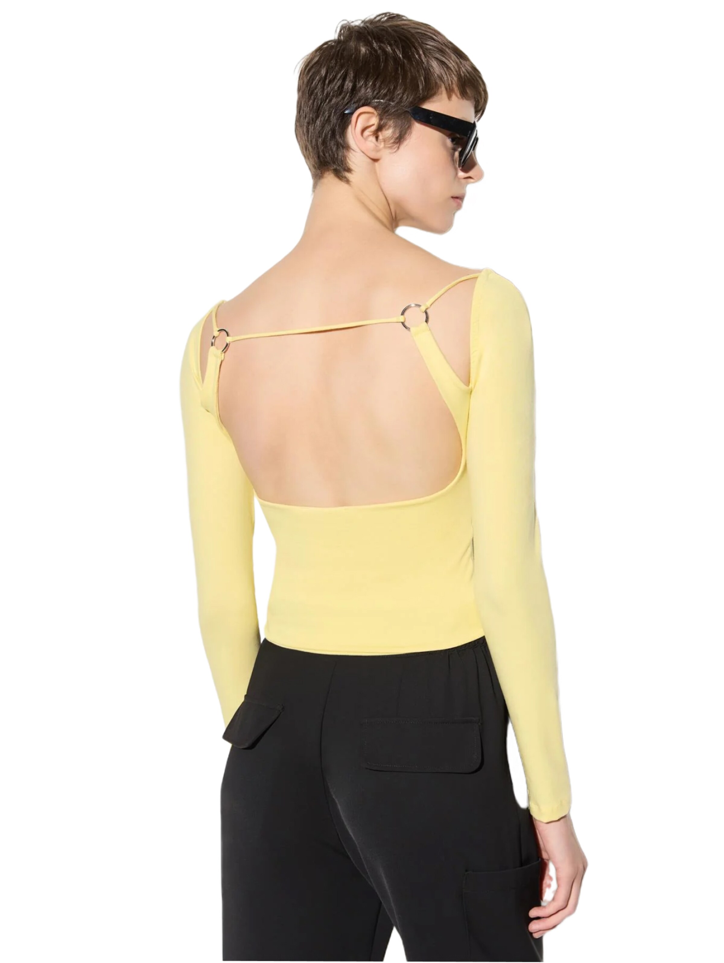 No Matter What Blouse in Yellow