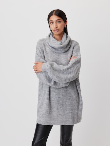 LeGer by Lena Gercke Pullover 'Juna' in Grau: predná strana