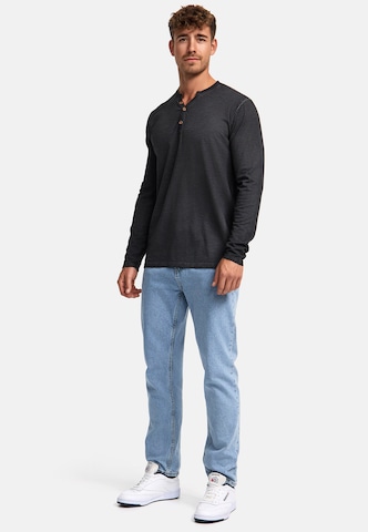 INDICODE JEANS Shirt ' Kilsone ' in Zwart