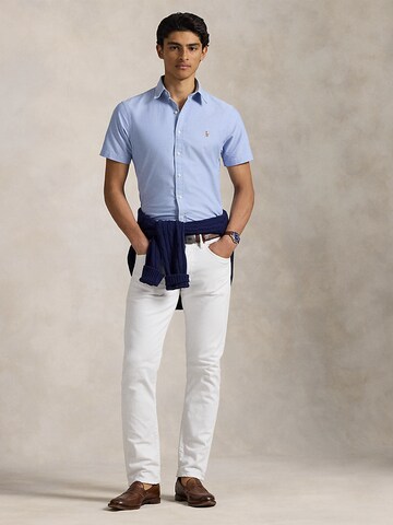 mėlyna Polo Ralph Lauren Priglundantis modelis Marškiniai