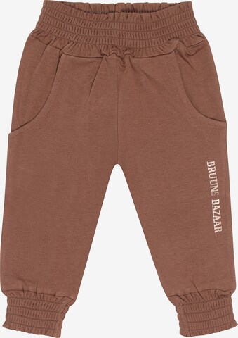 regular Pantaloni di Bruuns Bazaar Kids in marrone: frontale