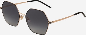 Lunettes de soleil BOSS Black en or : devant