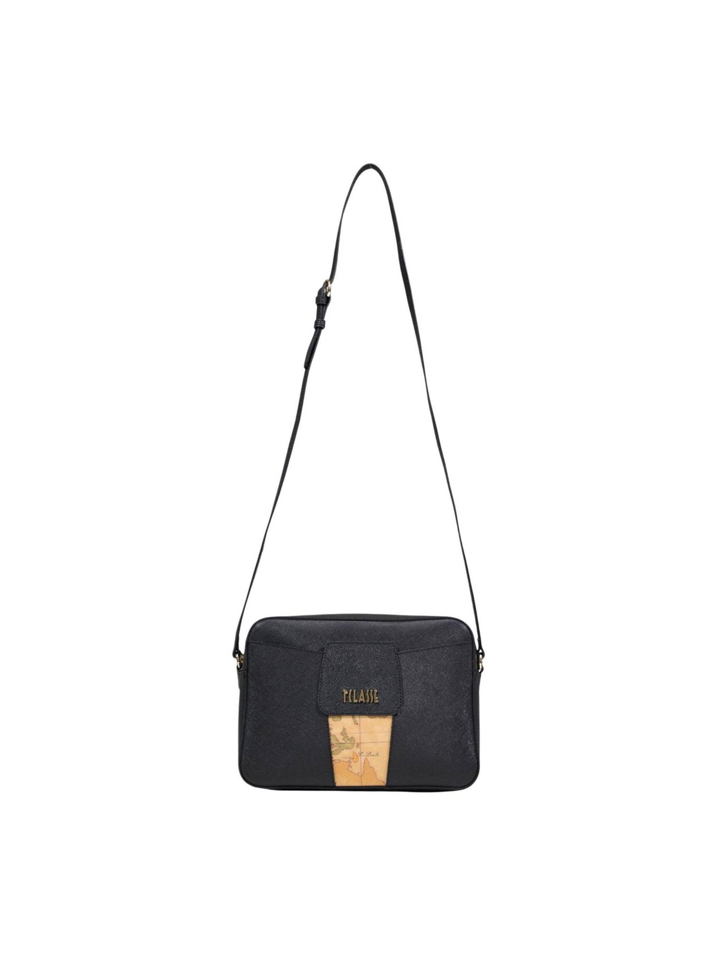 Alviero Martini 1a clase - Bolso de hombro 'Reporter Shoulder Ba LD31 9407' en negro