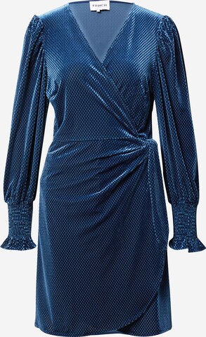 FRNCH PARIS - Vestido 'BAKHTA' en azul: frente