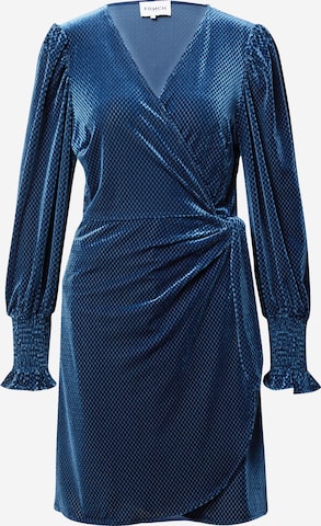 FRNCH PARIS - Vestido 'BAKHTA' em azul: frente