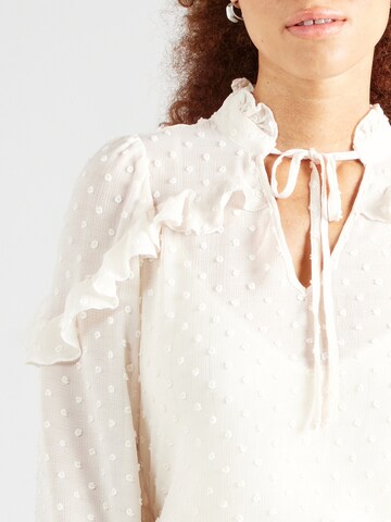 VILA Blus 'VIGARNEA' i beige