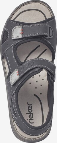 Rieker Hiking Sandals in Black