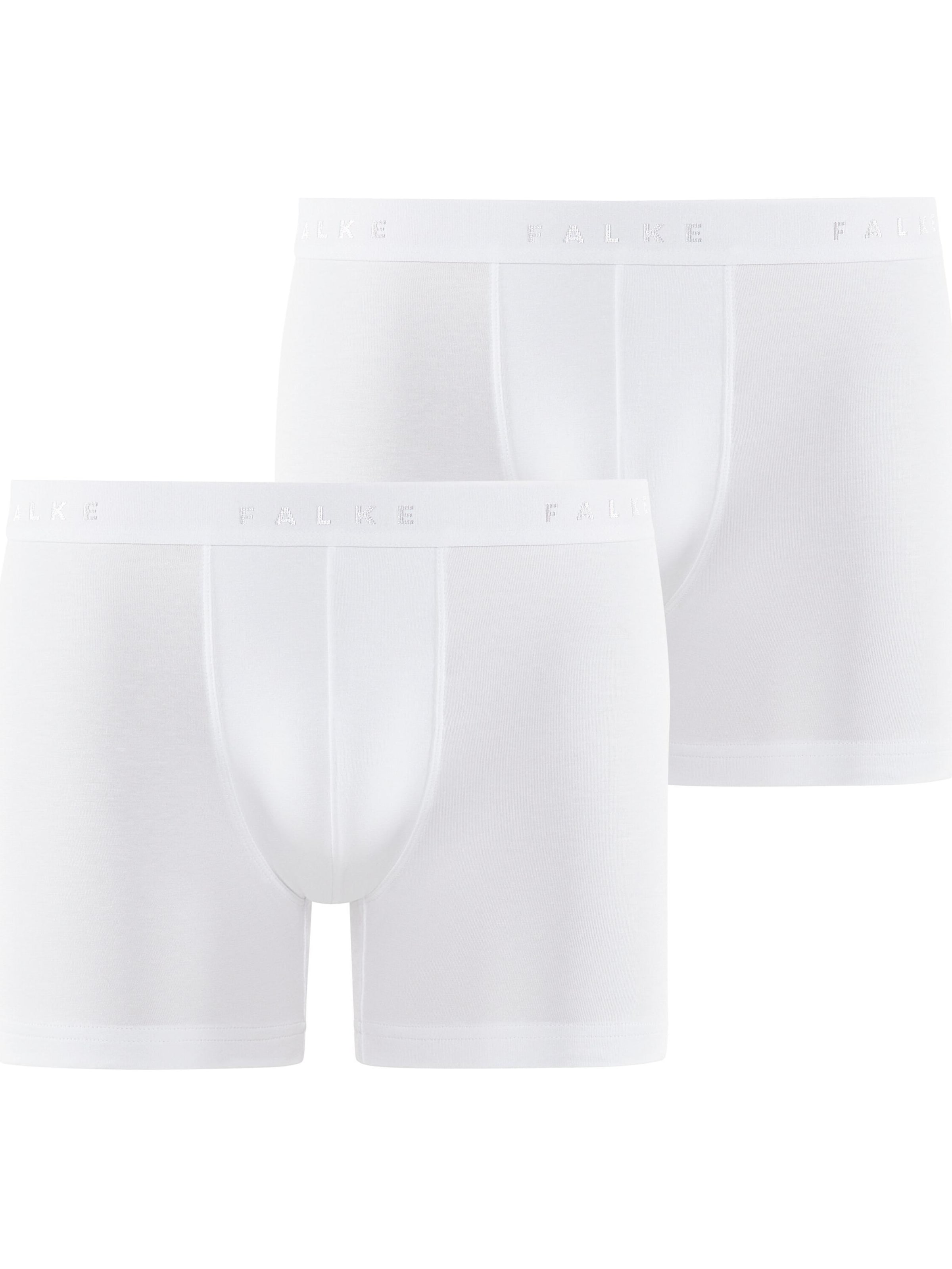 FALKE Boxer shorts '2-Pack' in White: front