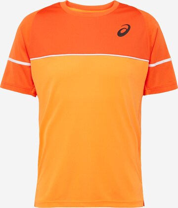 ASICS - Camiseta funcional 'GAME' en naranja: frente