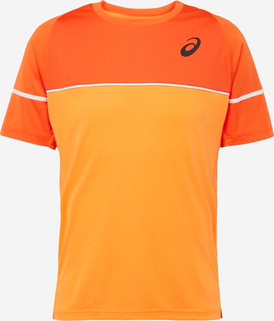 ASICS Tehnička sportska majica 'GAME' u narančasta / svijetlonarančasta / crna / bijela, Pregled proizvoda