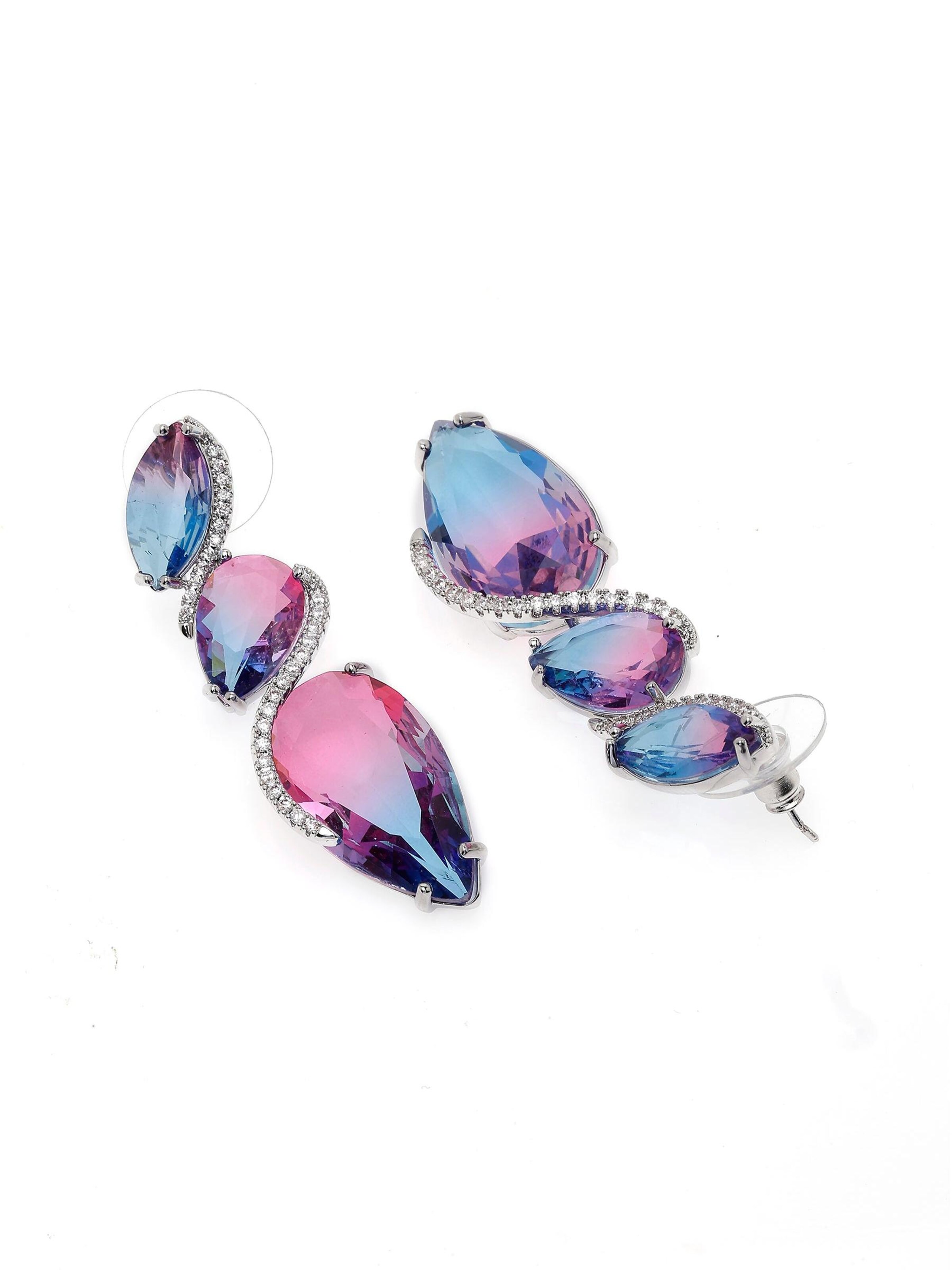 AVANT-GARDE PARIS - Pendientes 'Sofiasa' en lila