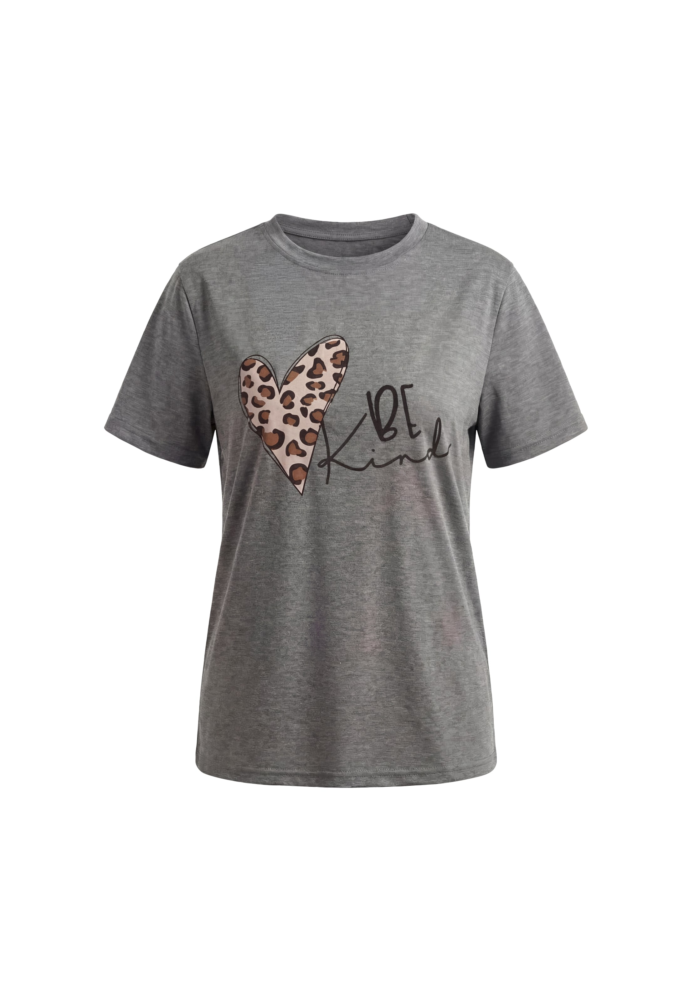 usha BLUE LABEL T-Shirt in Grau: Vorderseite