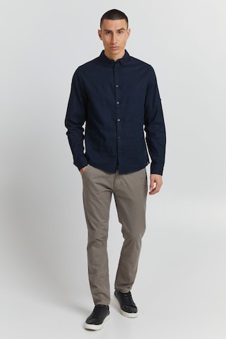 INDICODE JEANS Regular fit Overhemd 'Hanko' in Blauw