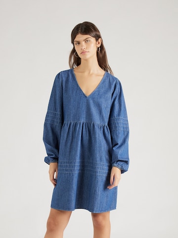 VILA - Vestido 'ROWIE' en azul: frente