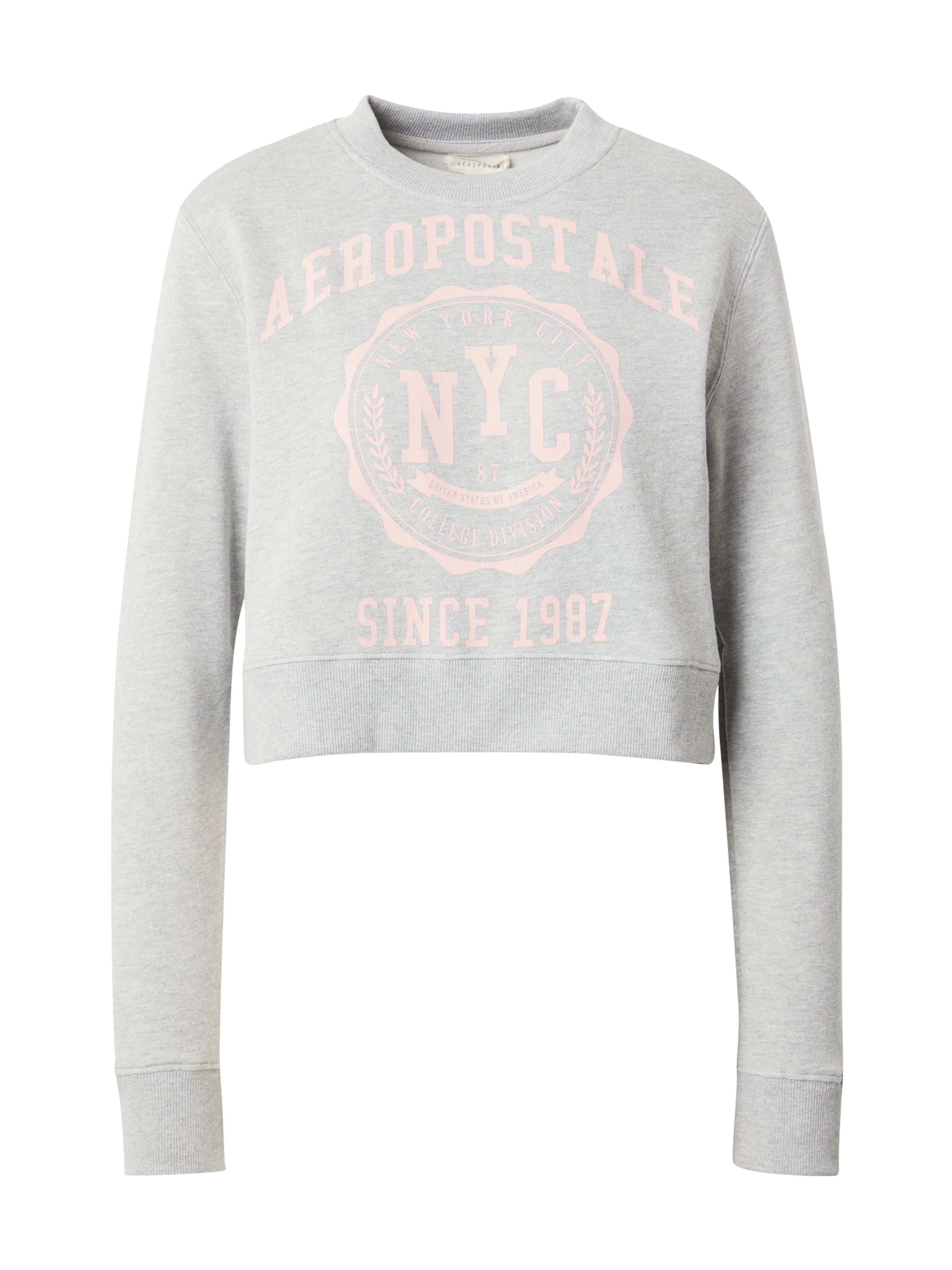 Sweat-shirt AÉROPOSTALE en gris : devant