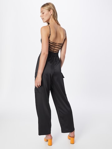 River Island Loose fit Cargo trousers in Black