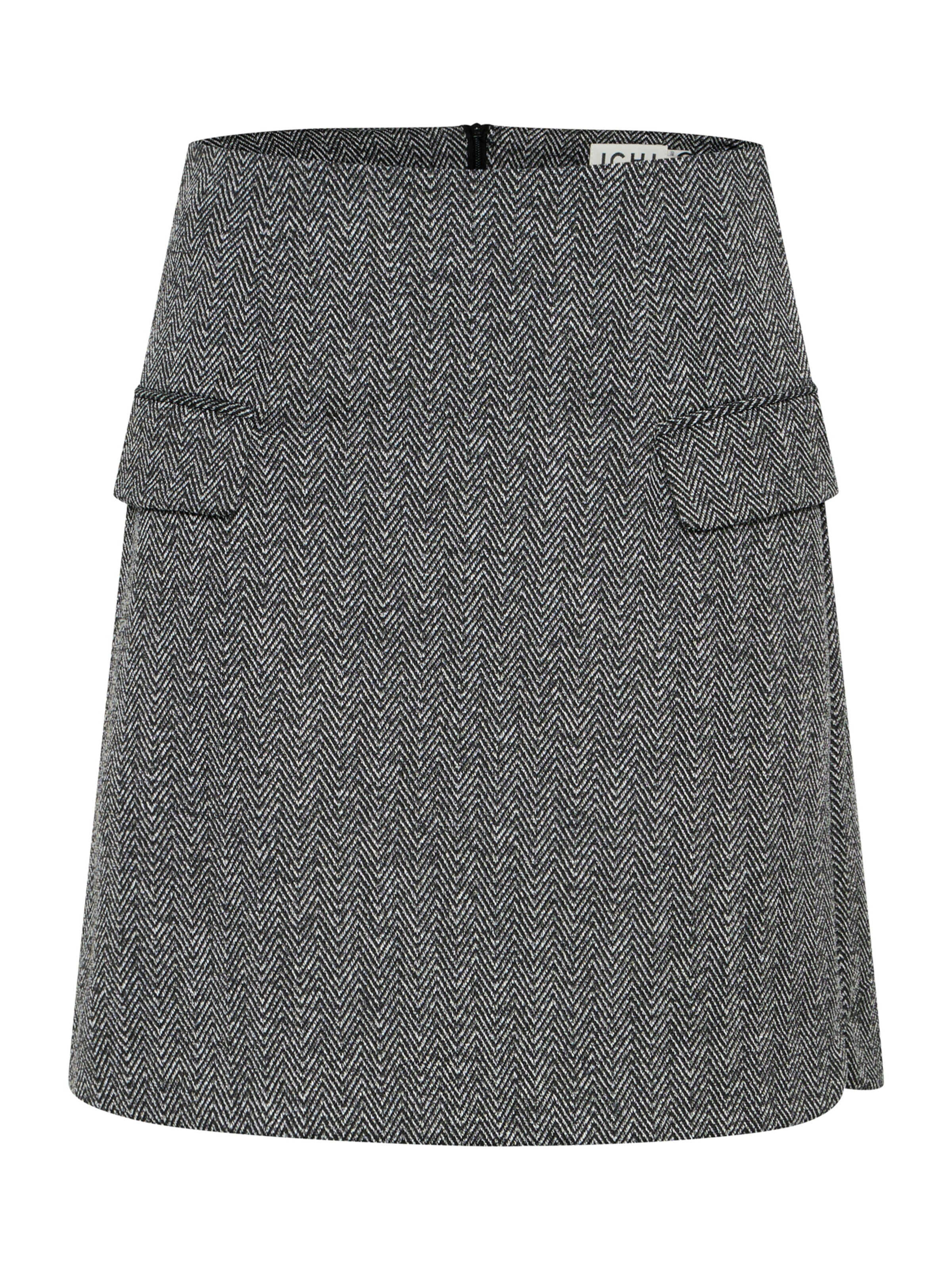 ICHI - Saia 'IHKate' em preto: frente