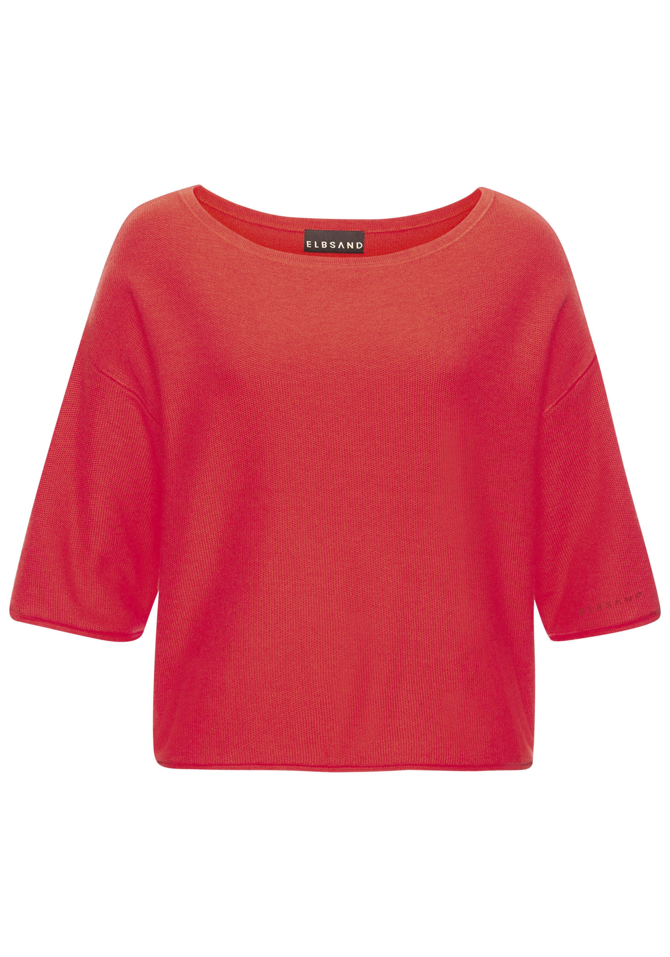 Elbsand Pullover in Rot: Vorderseite