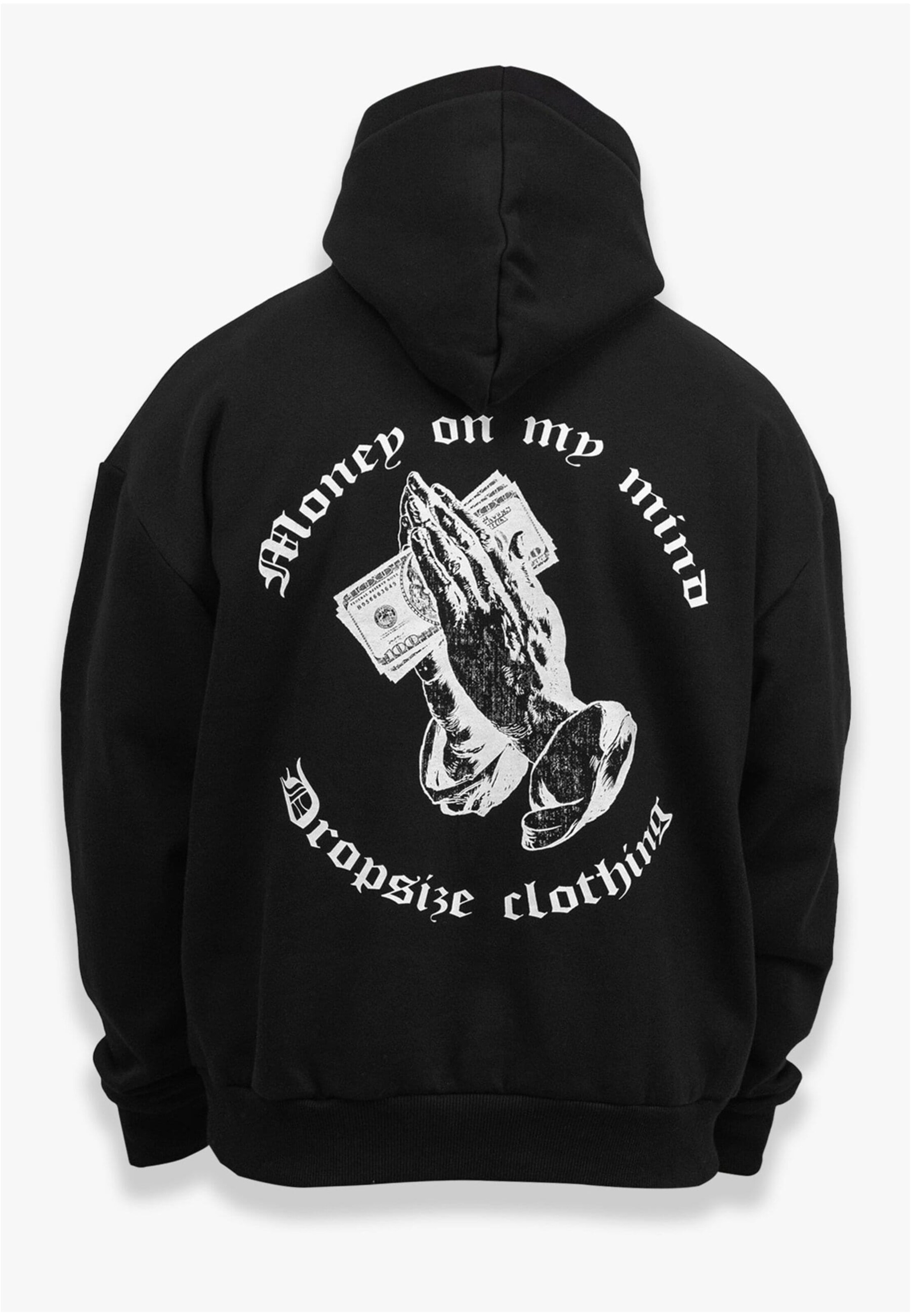 Sweat-shirt 'Money On My Mind' Dropsize en noir