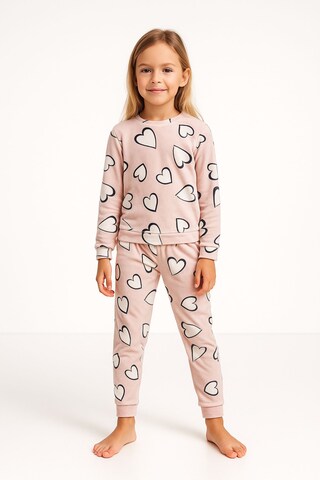 Pyjama MINOTI en rose : devant