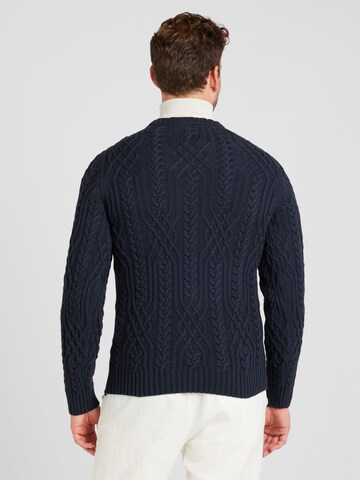 JOOP! Jeans Sweter 'Silano' w kolorze niebieski