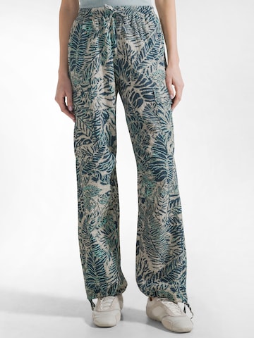 Wide leg Pantaloni cargo di DEHA in blu: frontale