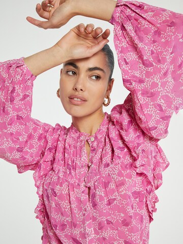 Fabienne Chapot Blouse 'Bibi' in Roze