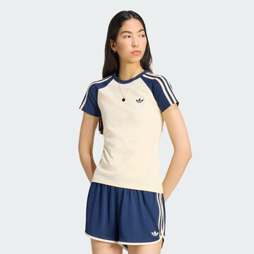 T-shirt 'Sst' ADIDAS ORIGINALS en beige : devant