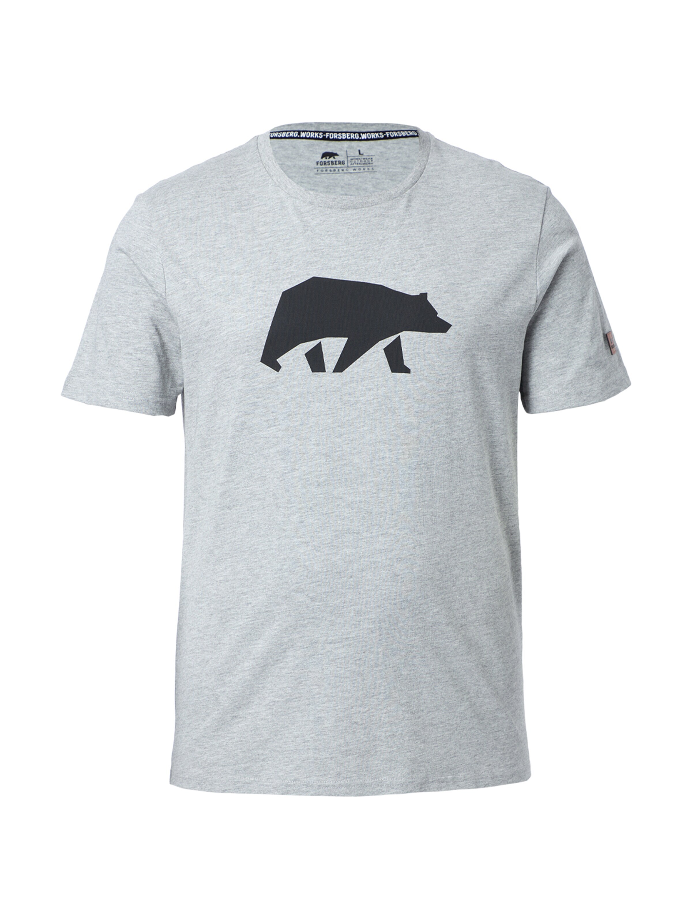 FORSBERG Shirt in Grey: front