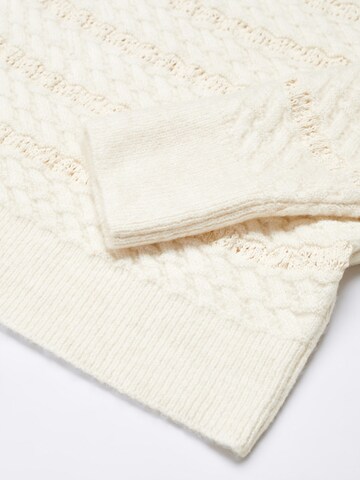 MANGO Pullover 'Wanda' in Beige