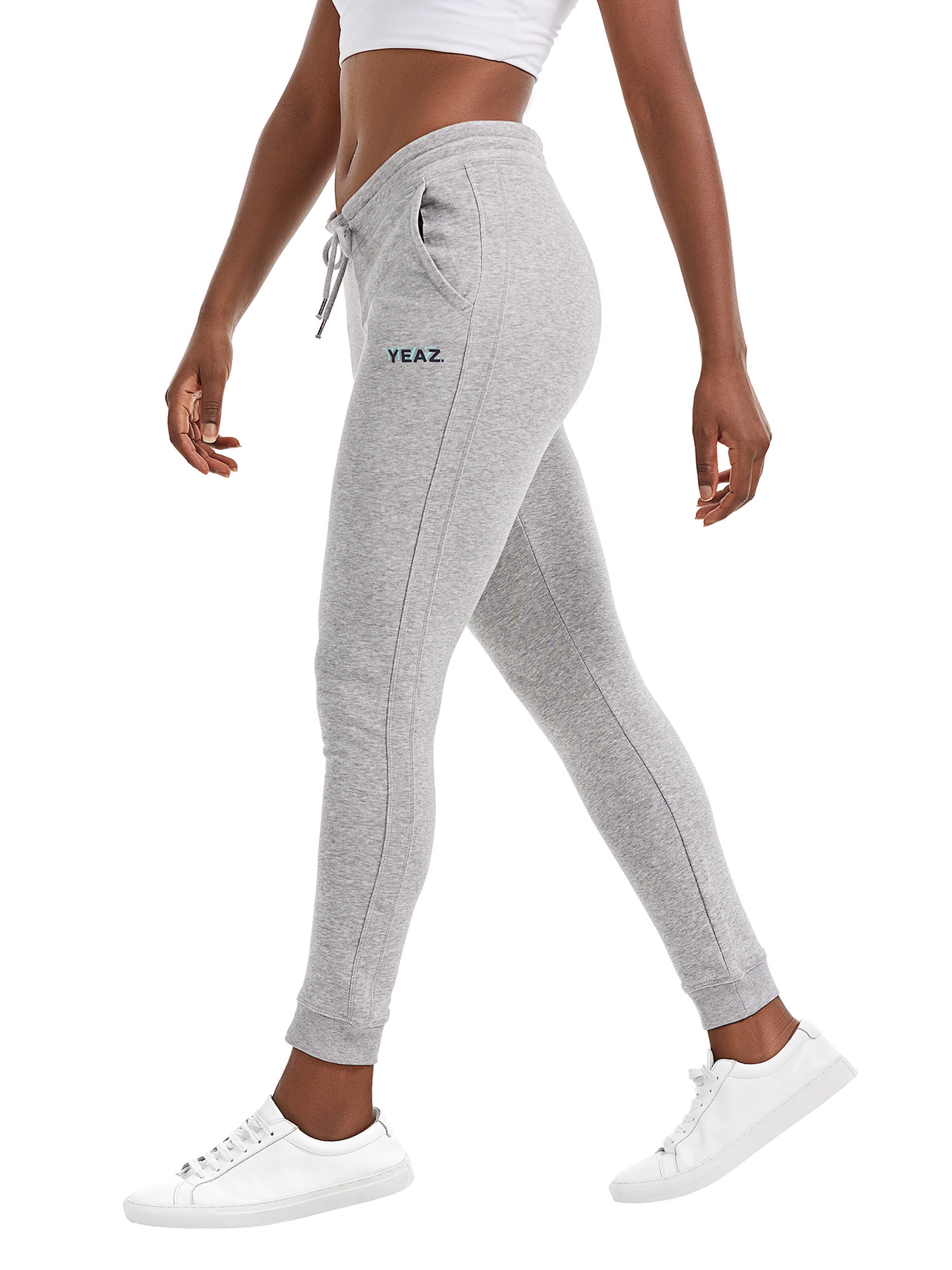 YEAZ Конический (Tapered) Штаны 'Chilax' в Серый