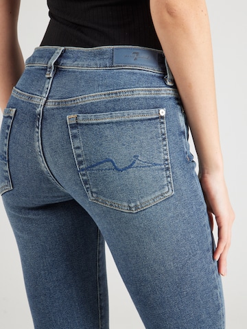 7 for all mankind Skinny Jeans 'ROXANNE Bay' in Blue