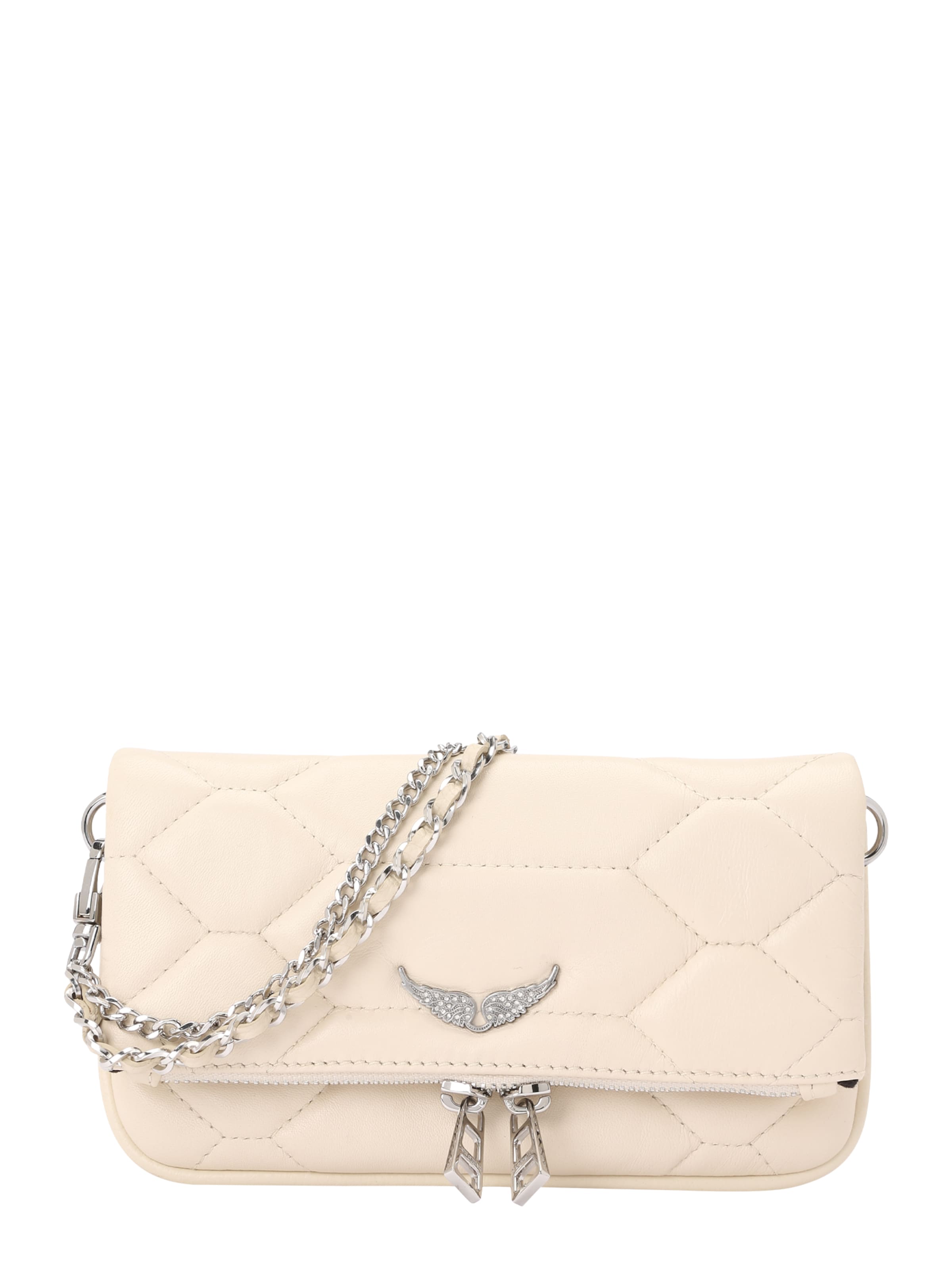 Zadig & Voltaire Crossbody bag 'ROCK' in White: front