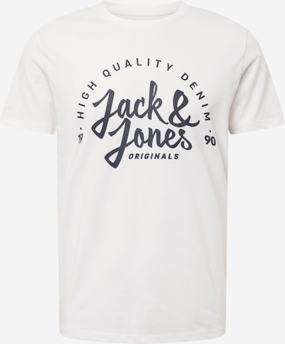 JACK & JONES Shirt 'KIMBEL' in nachtblau / weiß, Produktansicht