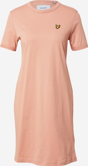 Lyle & Scott Haljina u žuta / breskva / crna, Pregled proizvoda
