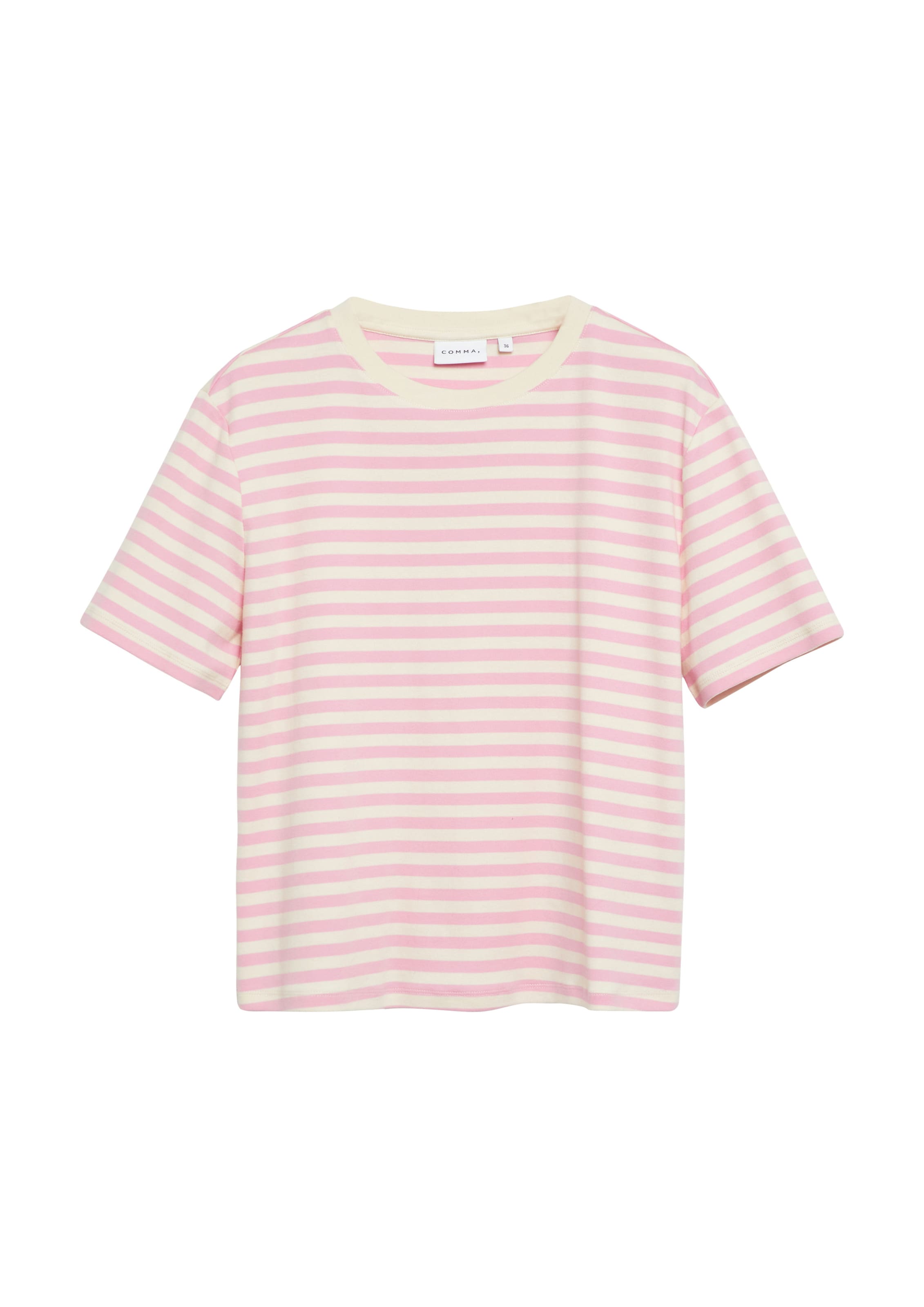 COMMA T-Shirt in Pink: Vorderseite