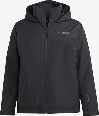 ADIDAS TERREX Athletic Jacket in Black, Item view