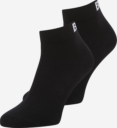 BOSS Black Chaussettes en noir / blanc, Vue avec produit