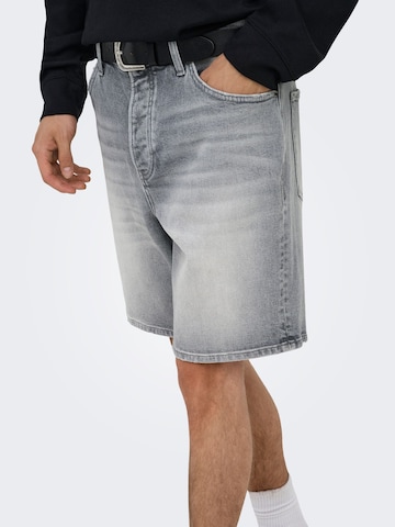 Only & Sons Regular Jeans 'ONSEdge' in Grijs