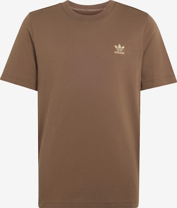 ADIDAS ORIGINALS T-Shirt 'Ess' in Braun: Vorderseite