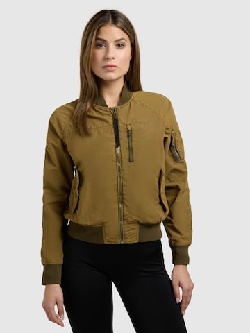 khujo Kurtka przejściowa 'Zaria' w kolorze zielony