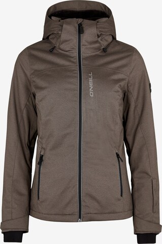 Veste outdoor O'NEILL en marron : devant