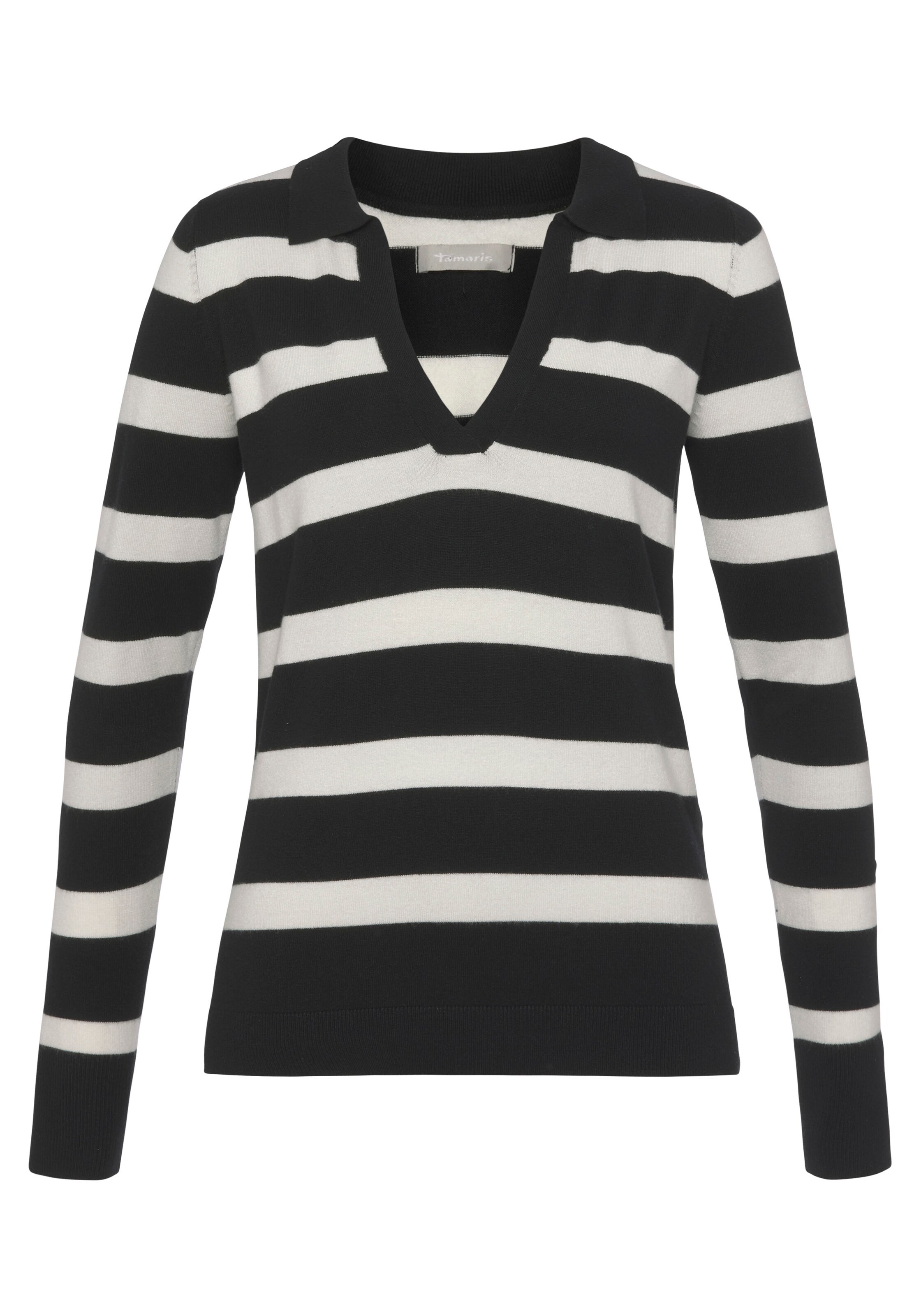 Tamaris Sweater in Black: front