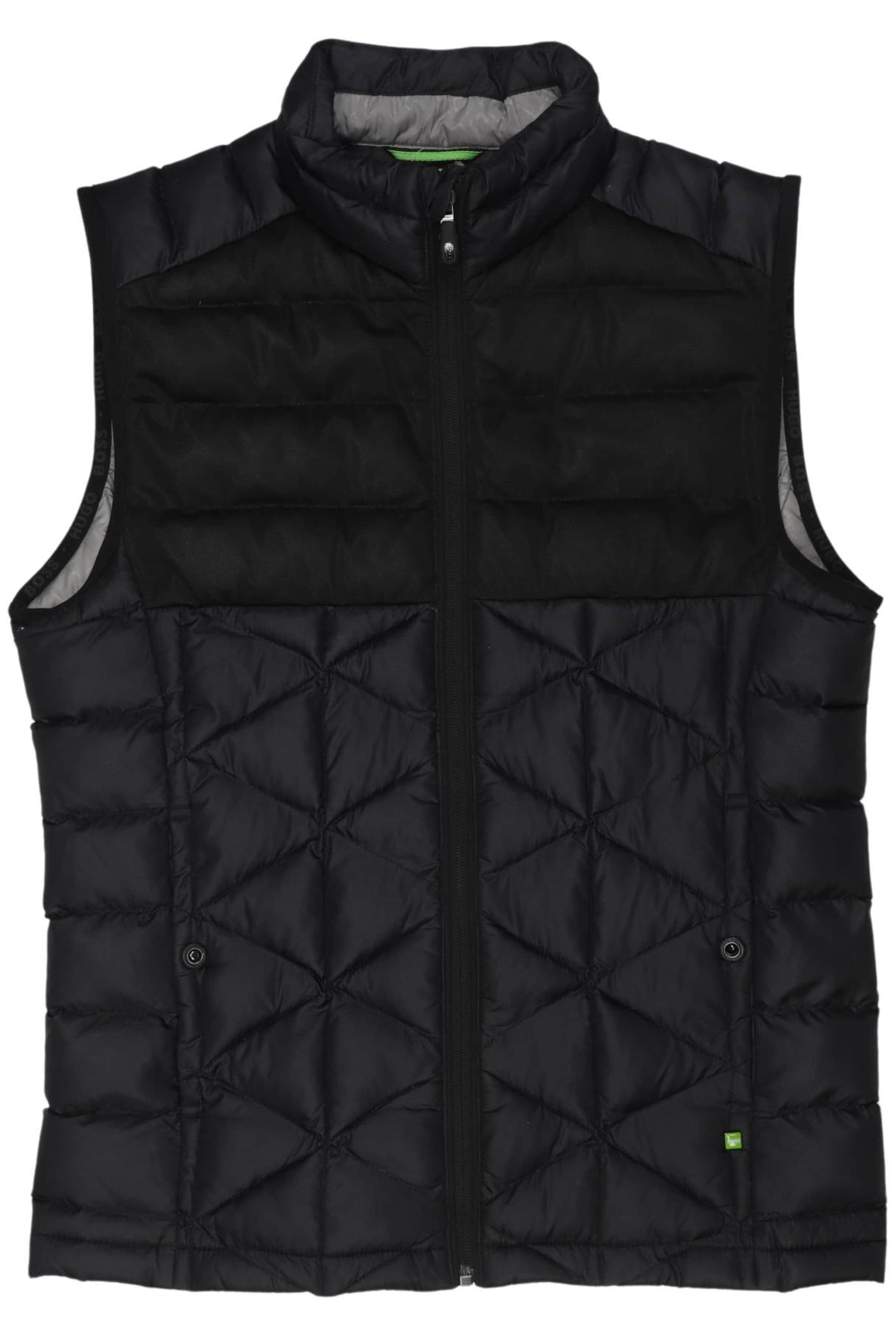 BOSS Green Vest in M in Black: front