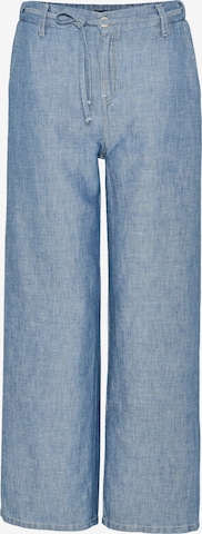 OPUS Zvonové kalhoty Džíny 'Mapril' – modrá: přední strana