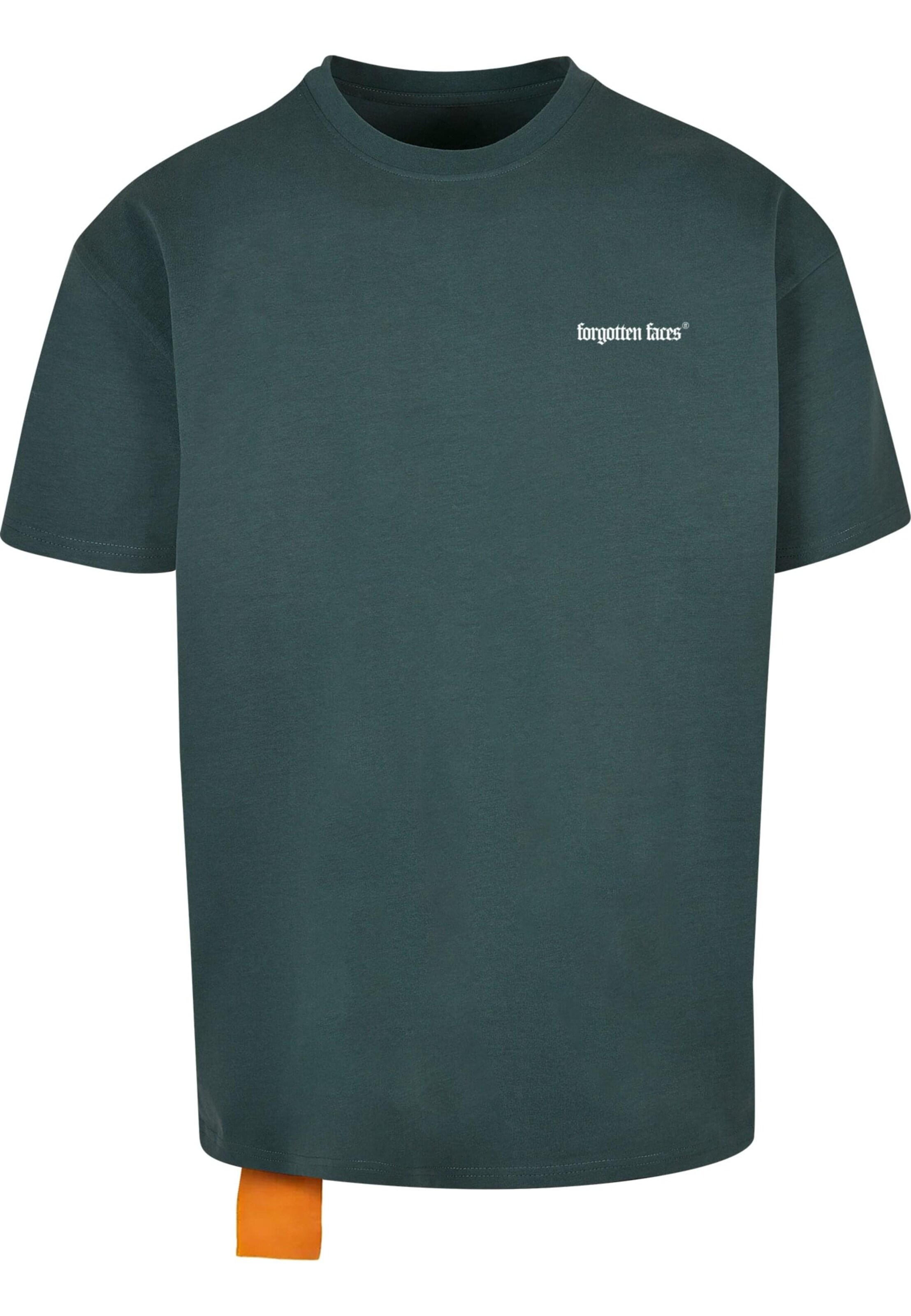 Maglietta 'Head Of Ares' di Forgotten Faces in verde: frontale