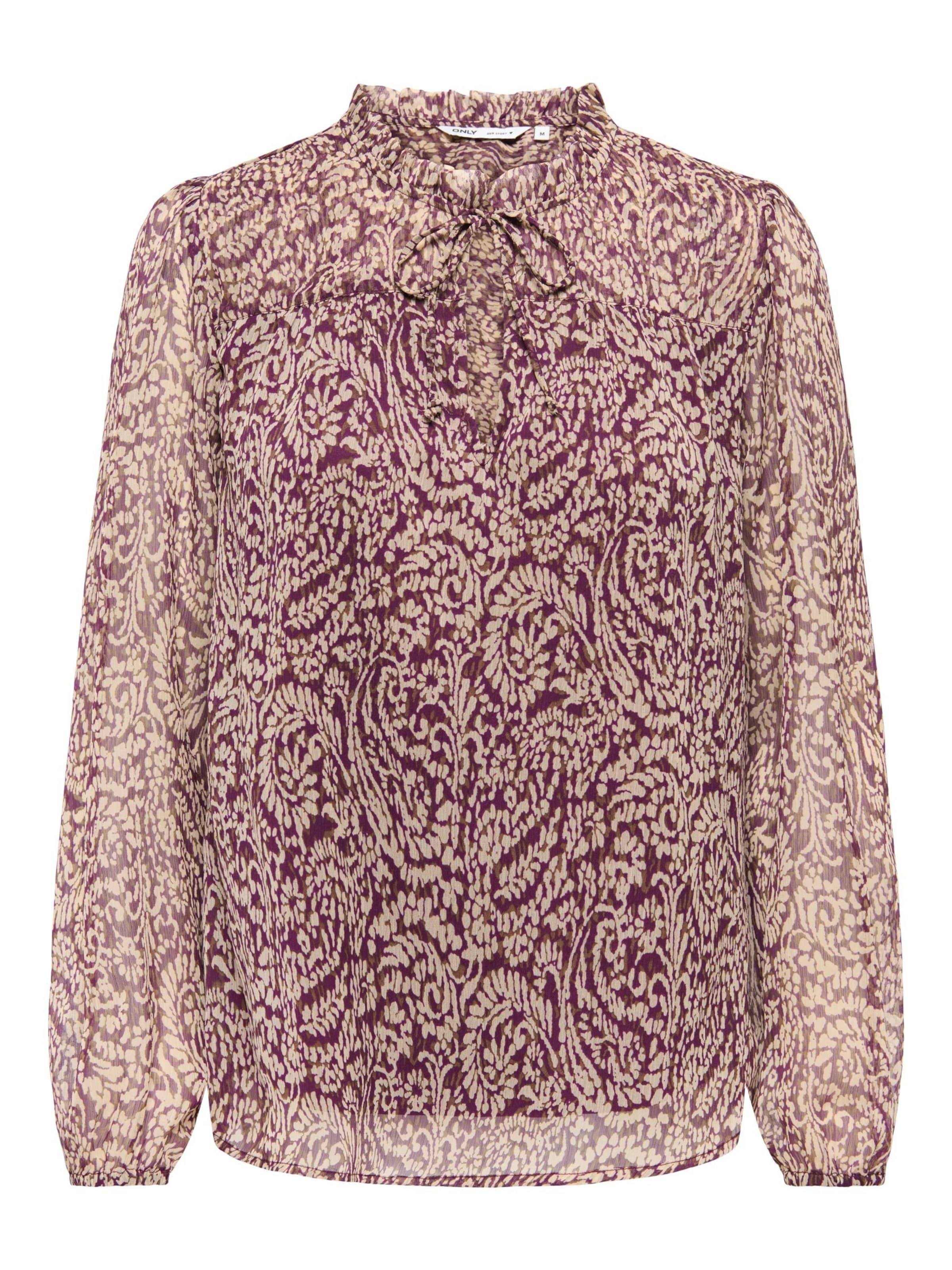 ONLY - Blusa en marrón: frente