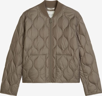 Veste mi-saison Marc O'Polo en marron : devant