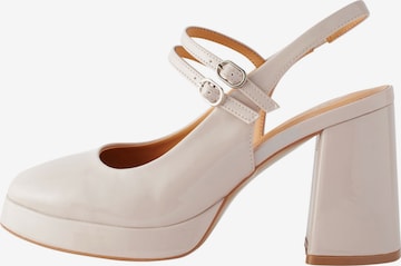 Sandale 'Forever Comfort®' de la Next pe alb: față